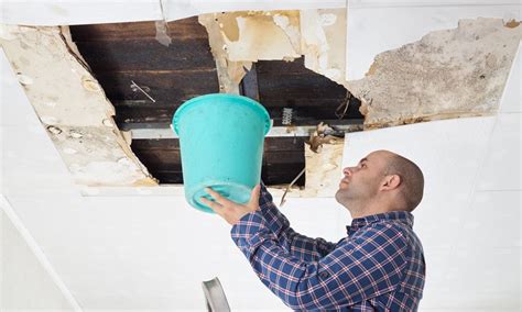 leak in garage ceiling|leak